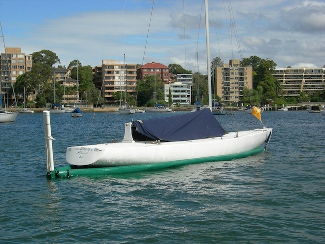 Etchells in BoatSaver boat bag 01 © Henri Desmarais